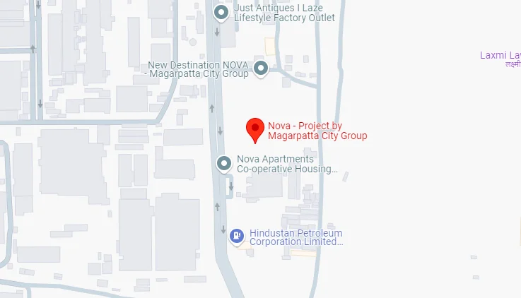 Magarpatta Nova Location Map